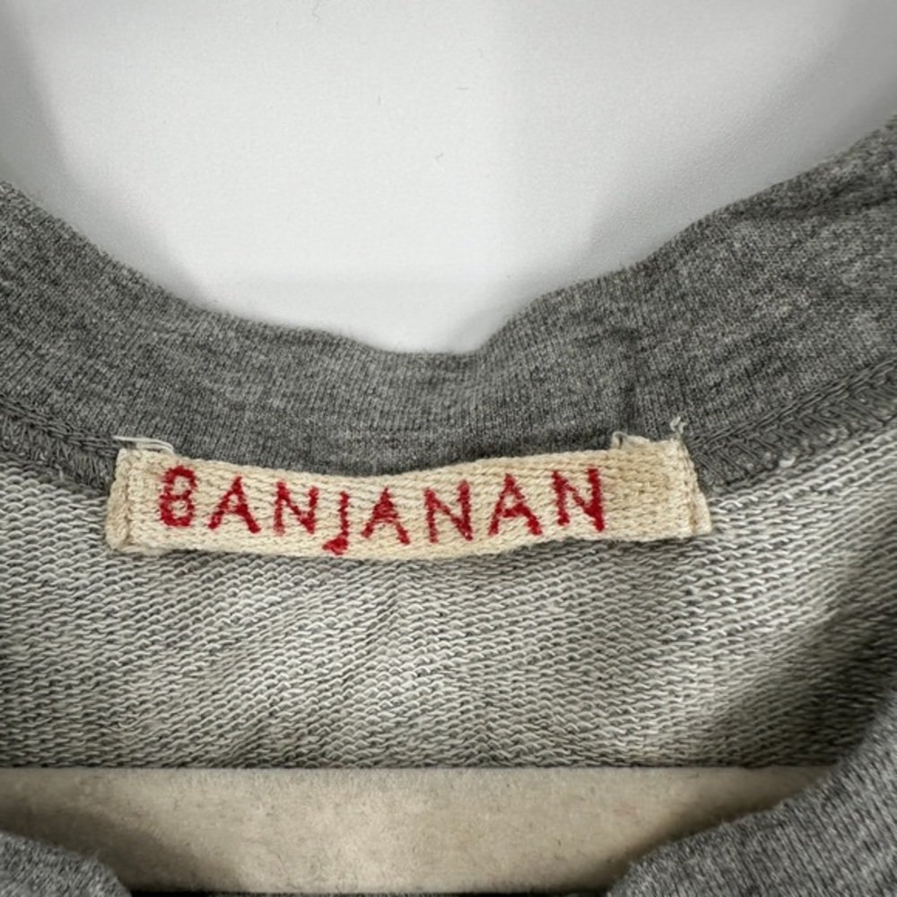 Banjanan Gray Sweatshirt with Red Logo Tag - Picture 4 of 4